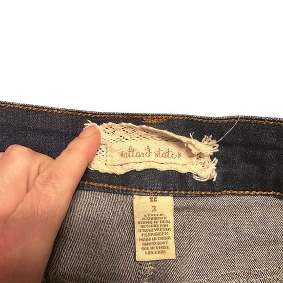 Altar'd State Cut Off Denim Jean Shorts Size 3 - Picture 3 of 5